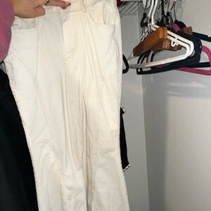 Simons White Midi Skirt Elegant Design